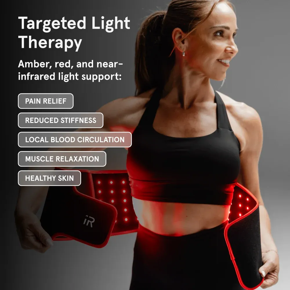 iRESTORE Flex LED Belt FDA-Cleared Red Light Therapy