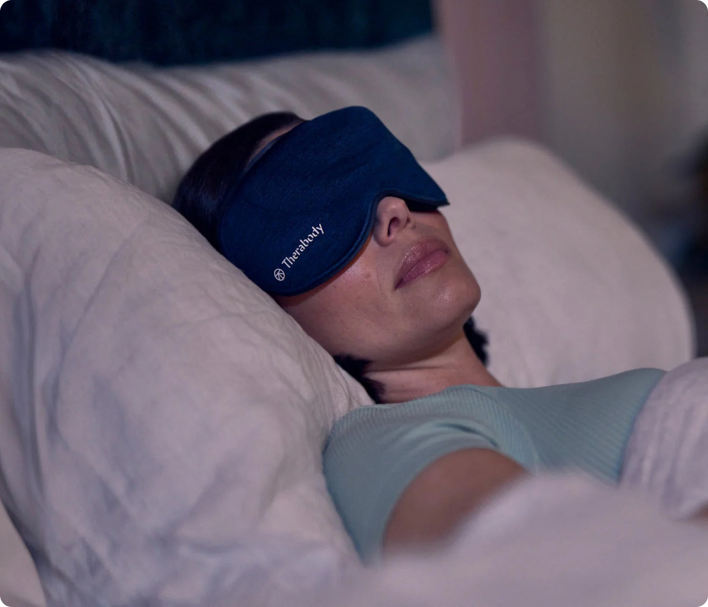 Therabody SleepMask Blackout Eye Mask w/Vibration Therapy