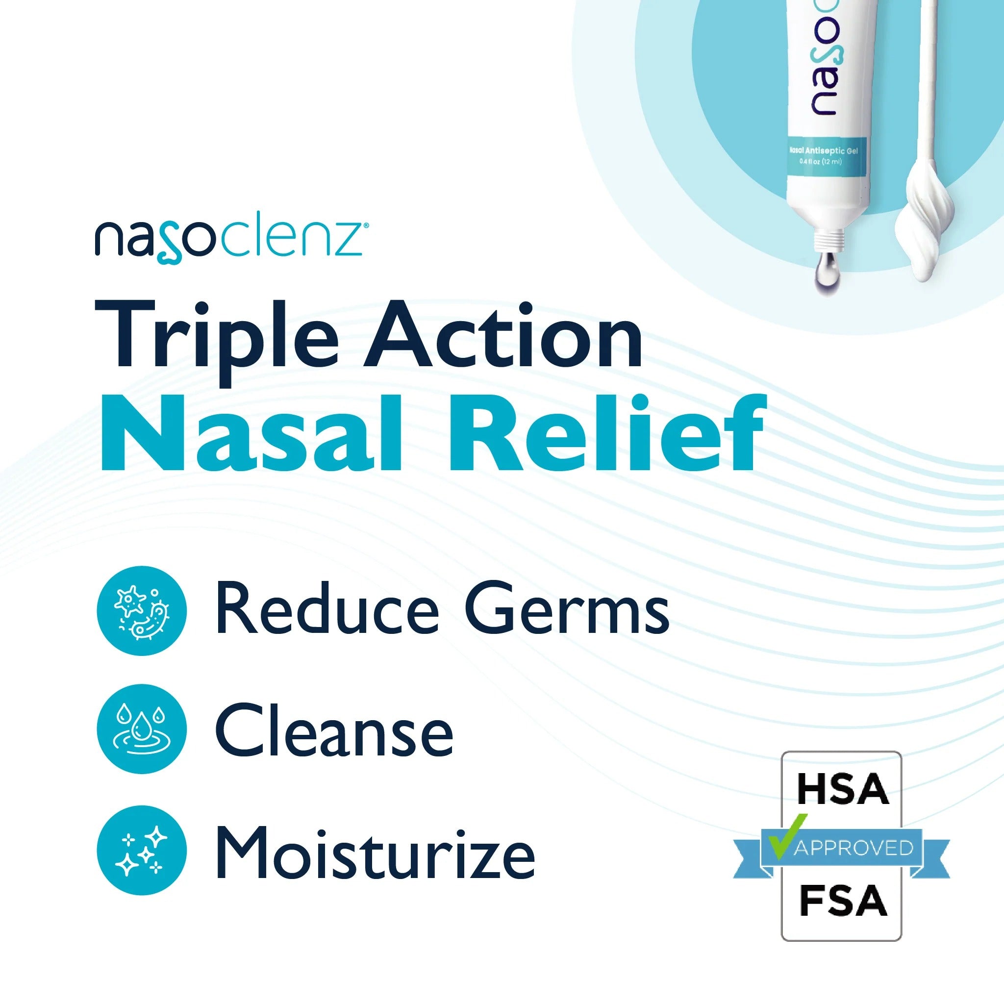 Nasoclenz™ - Nasal Cleansing Kit (15 ct)