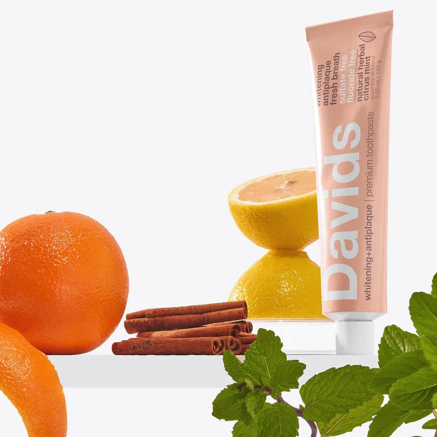 Davids Premium Toothpaste (Herbal Citrus Peppermint)