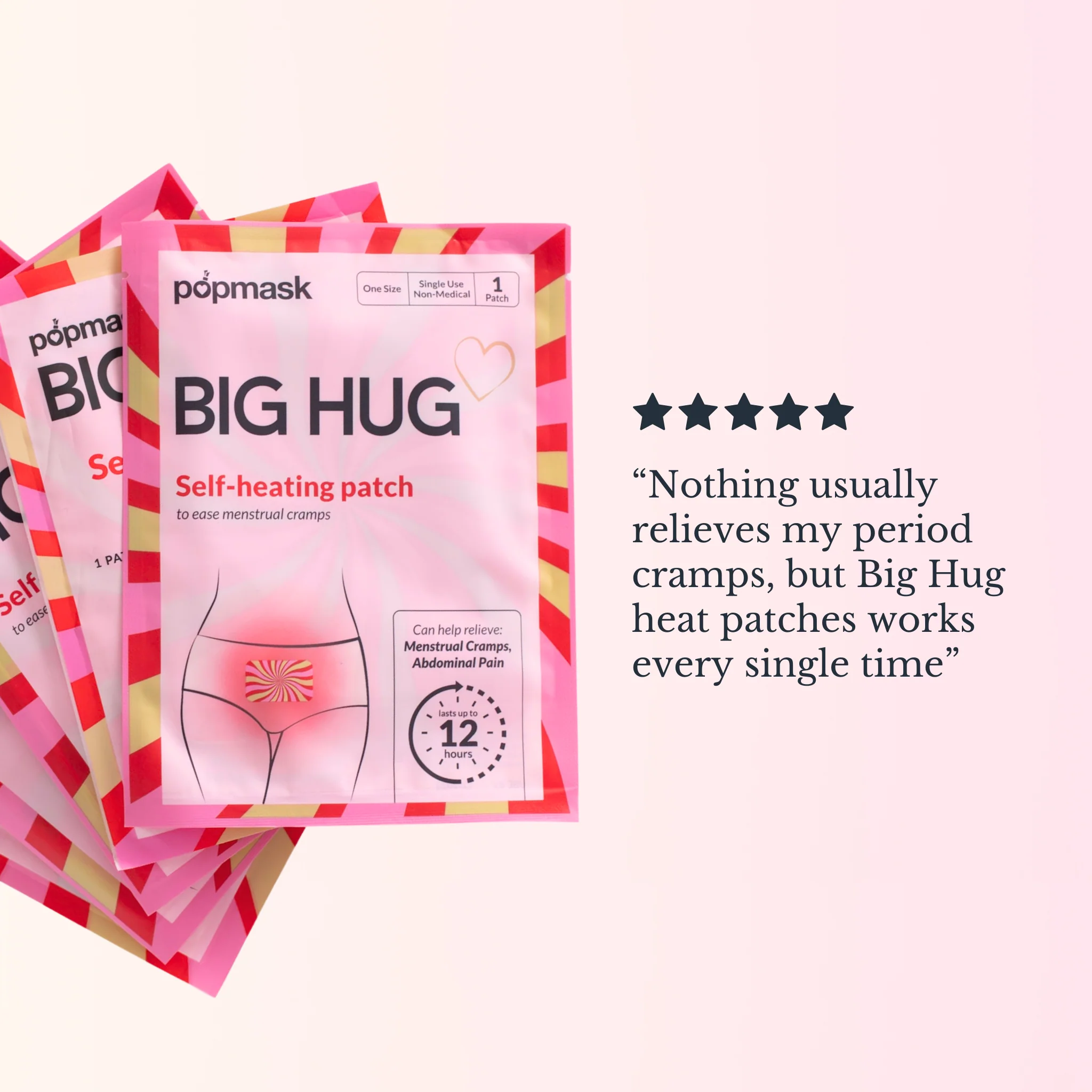 Popmask Big Hug Self-Heating Patches