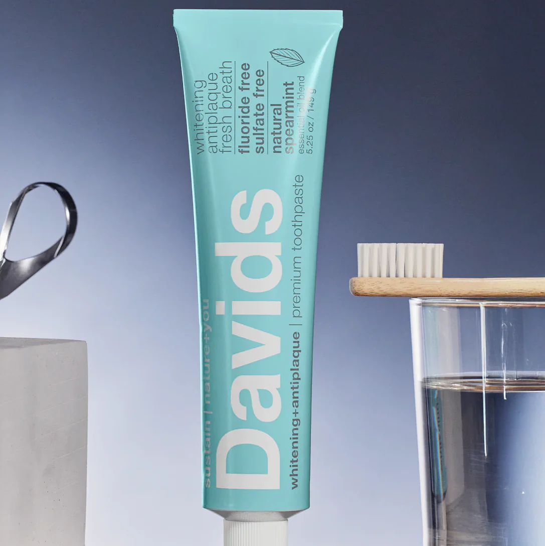 Davids Premium Toothpaste (Spearmint)