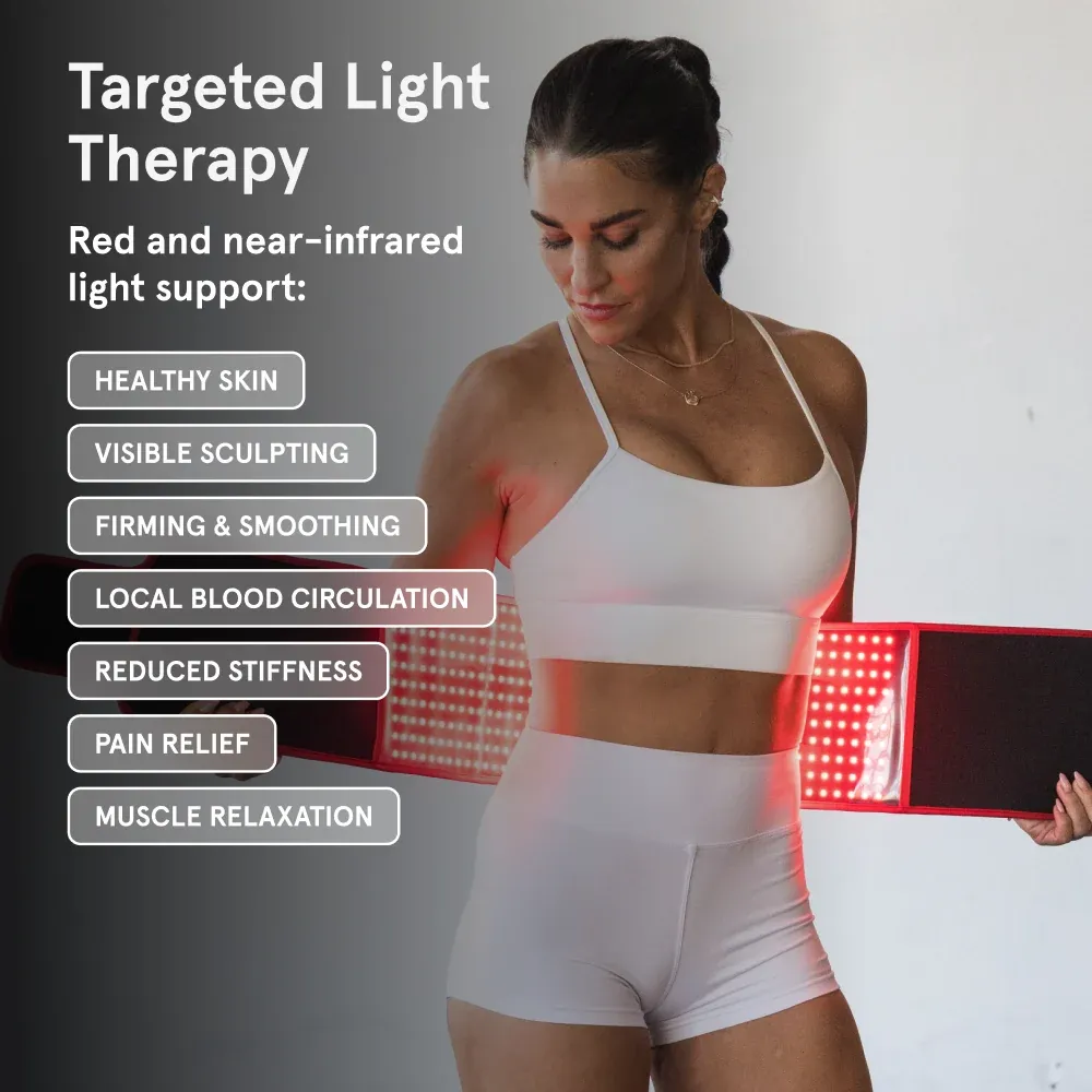 iRESTORE Sculpt LED Belt FDA-Cleared Red Light Therapy