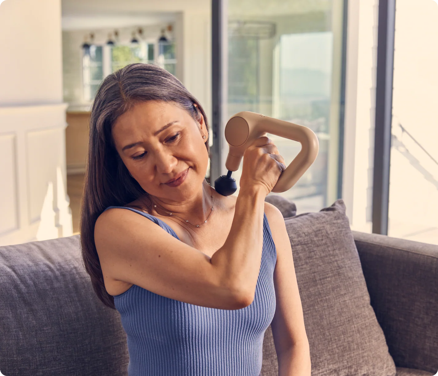Theragun Relief (Sand) Percussion Massage Gun by Therabody