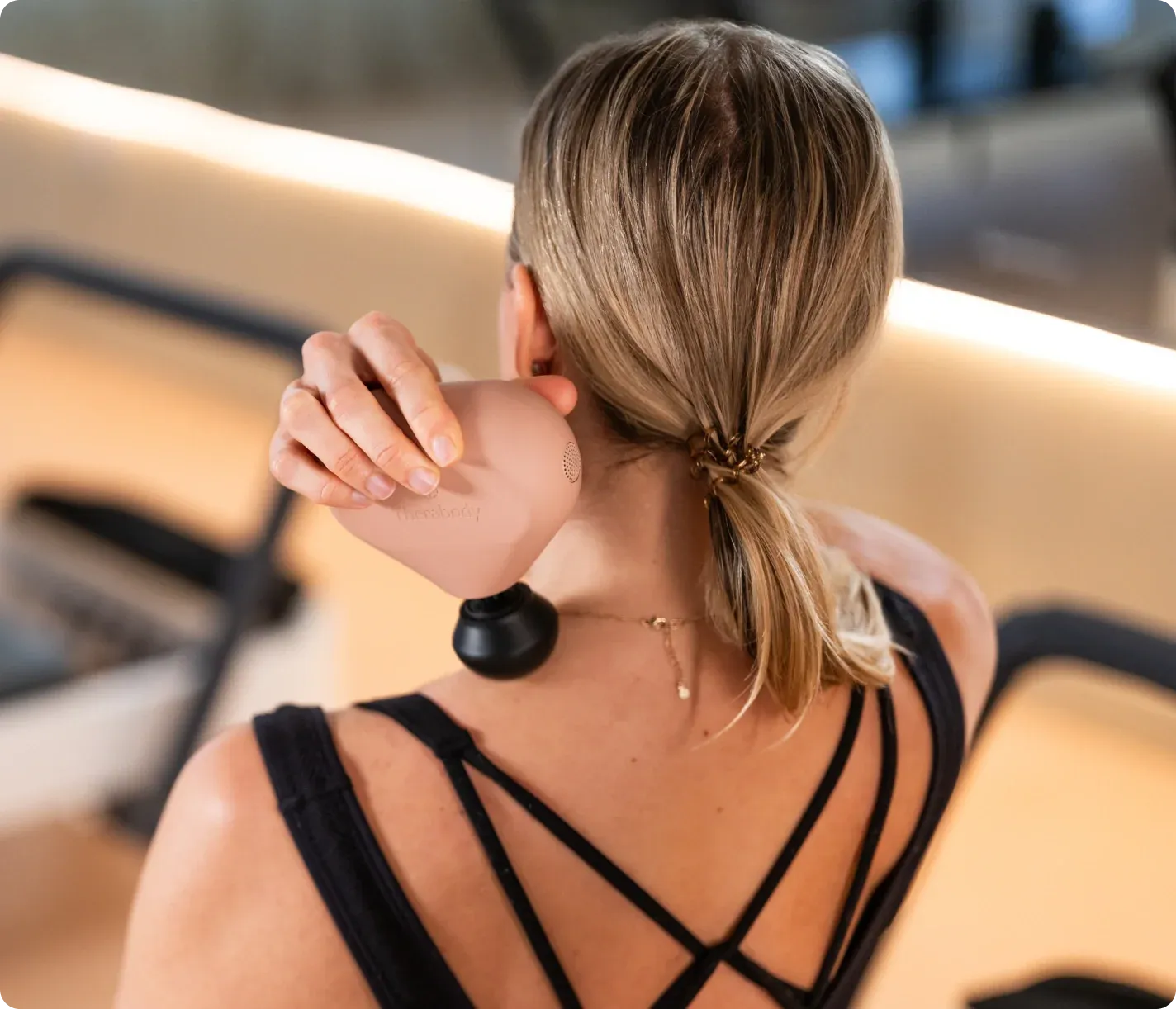 Theragun Mini (3rd Gen) by Therabody - Portable Massage Gun (Desert Rose)