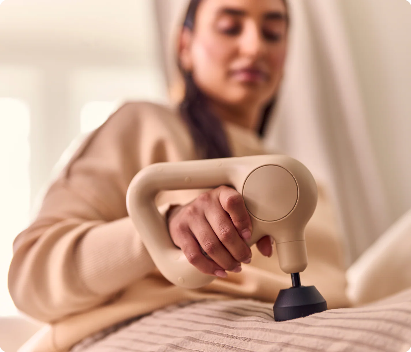 Theragun Relief (Sand) Percussion Massage Gun by Therabody