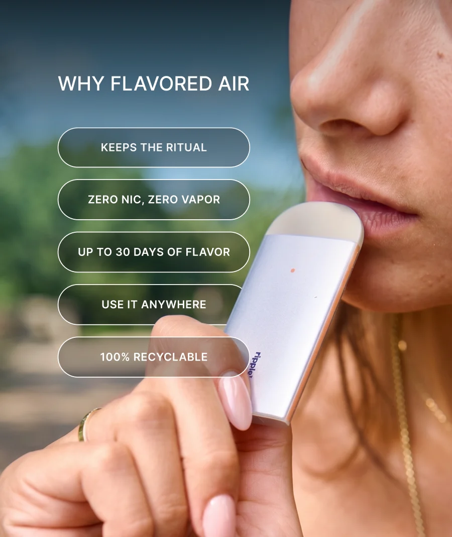 ripple⁺ Blackcurrant Air Flavored Air Device