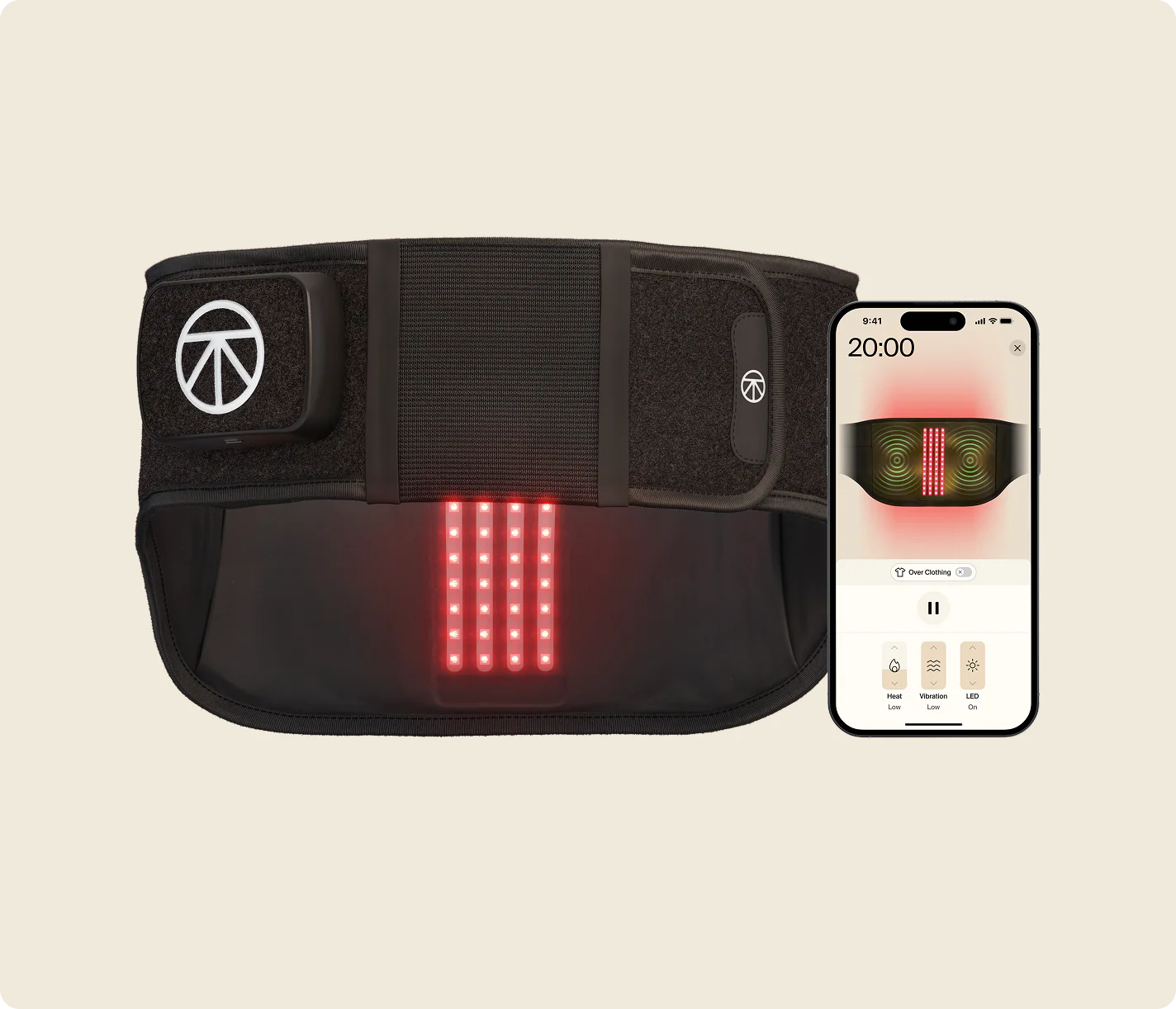 Thermback LED 4-in-1 Back Wrap