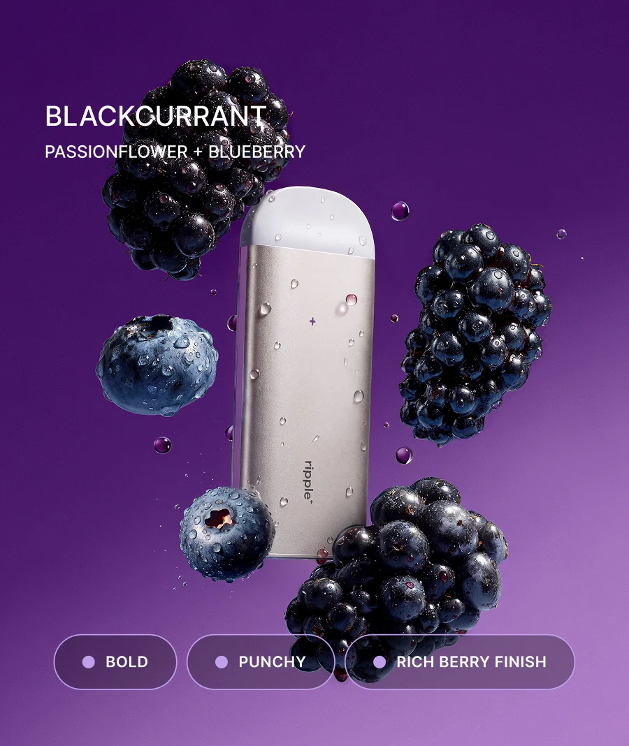 ripple⁺ Blackcurrant Air Flavored Air Device