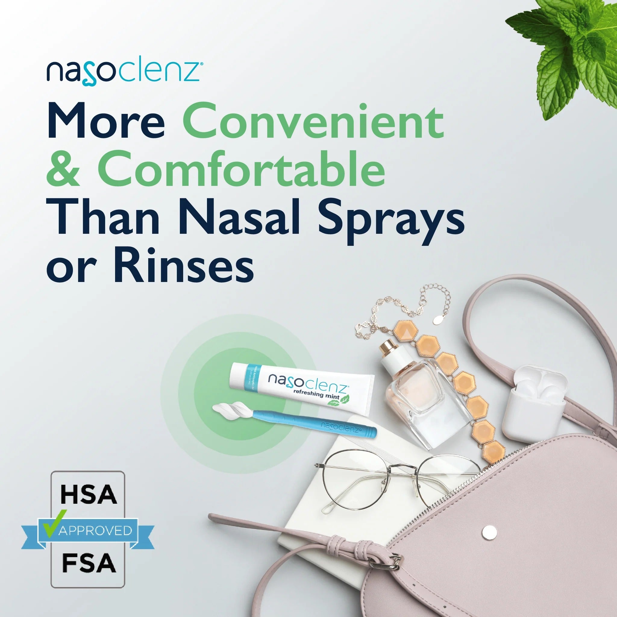 Nasoclenz™ PRO Reusable Wand (Refreshing Mint)