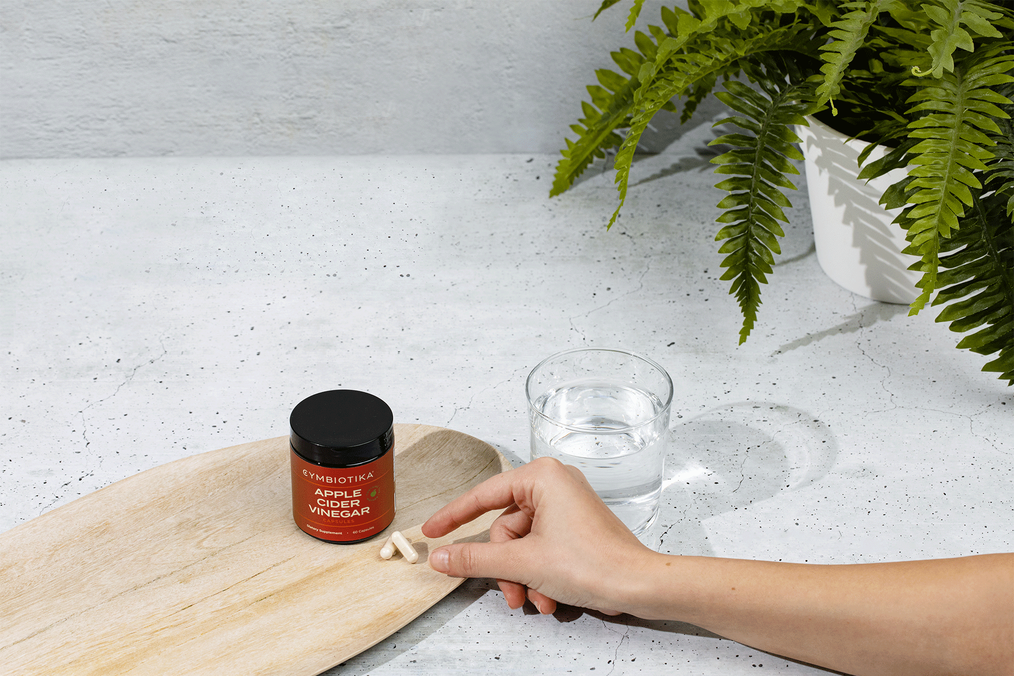 Cymbiotika® Apple Cider Vinegar (60 Capsules)
