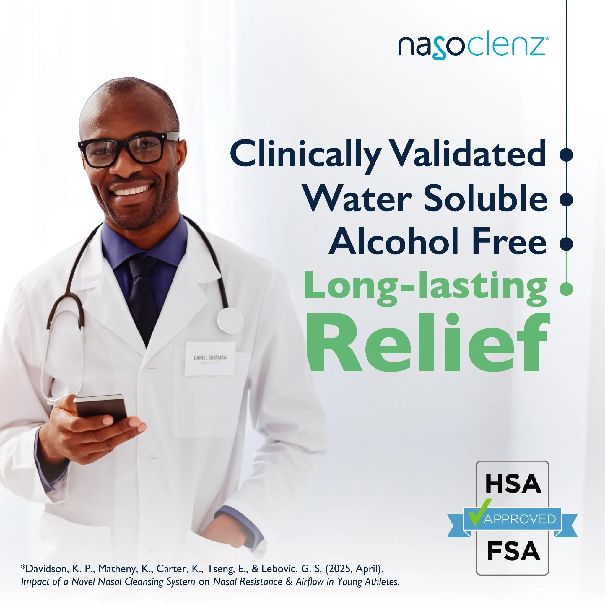 Nasoclenz™ PRO Reusable Wand (Refreshing Mint)