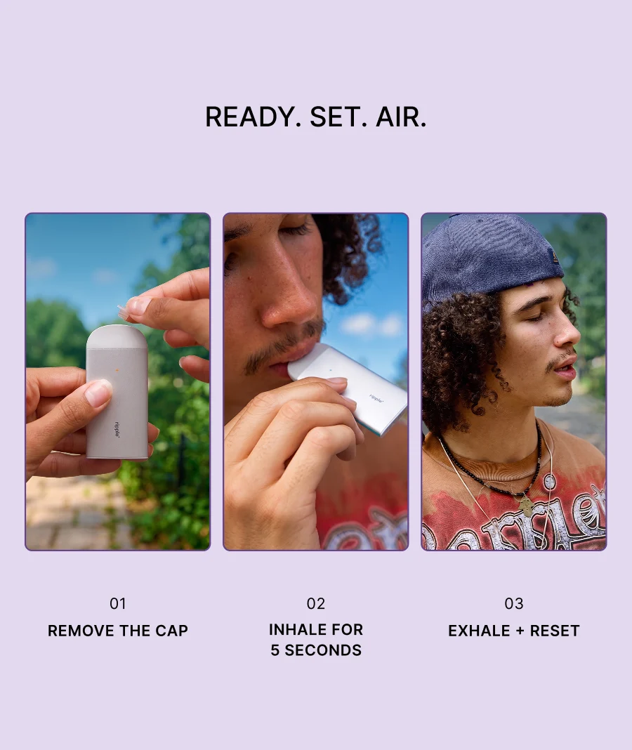 ripple⁺ Blackcurrant Air Flavored Air Device