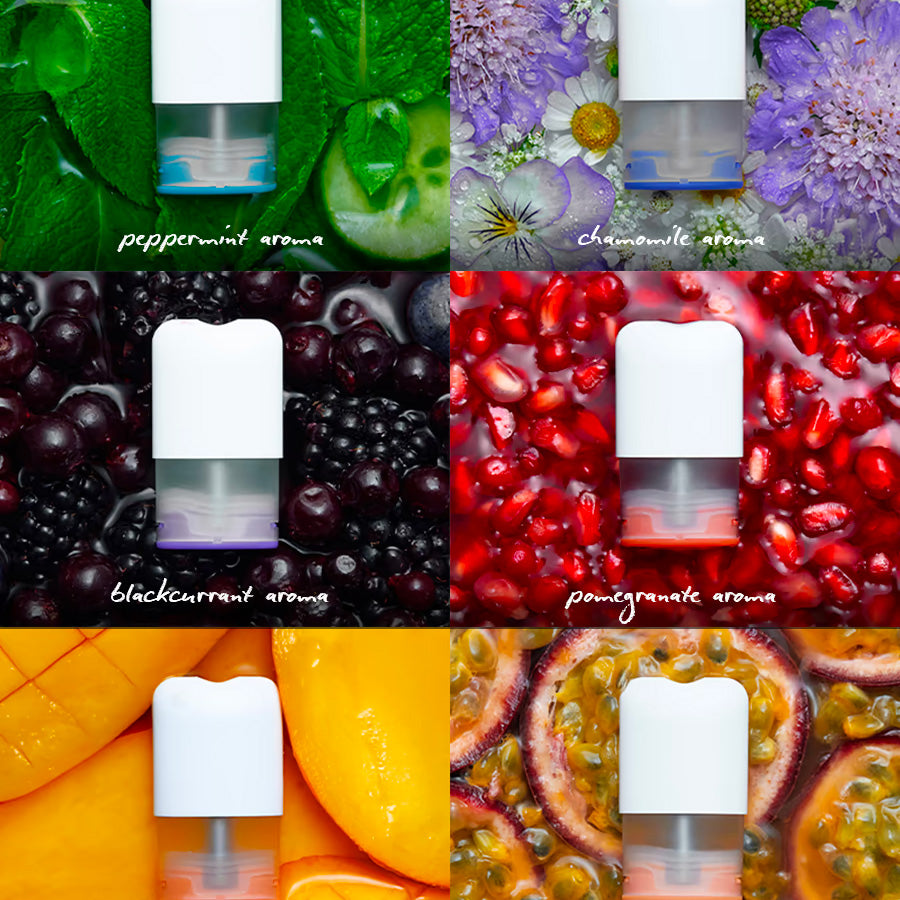 ripple⁺ POD Starter Kit (1x Device + 6x Aroma PODs)