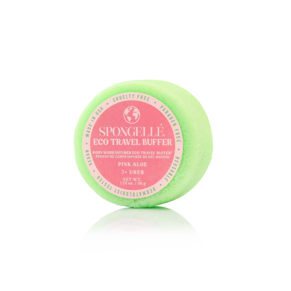 Spongellé® Eco Travel Buffer - Pink Aloe (7+ Washes)