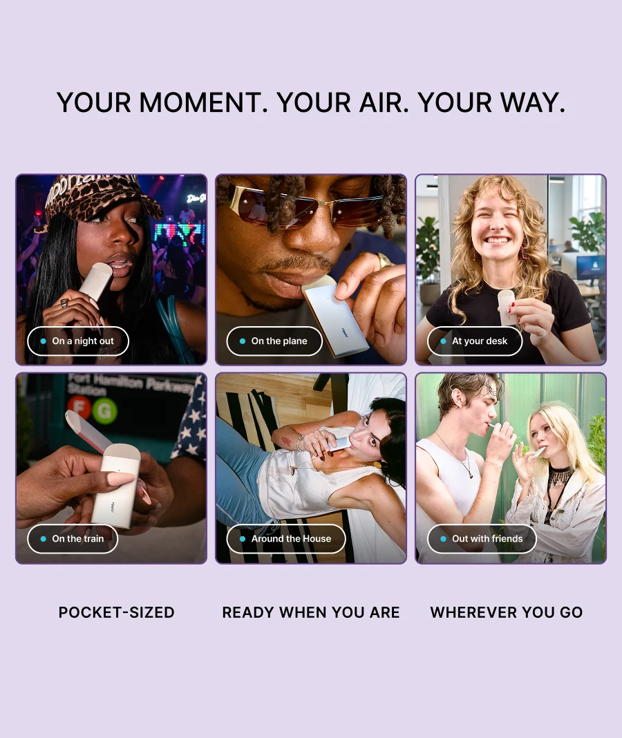 ripple⁺ Blackcurrant Air Flavored Air Device