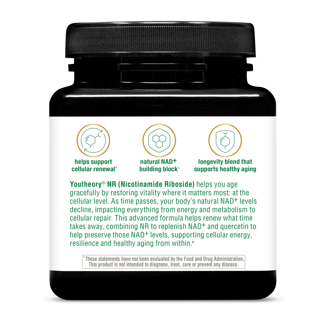 Youtheory® Nicotinamide Riboside NAD+ with Quercetin