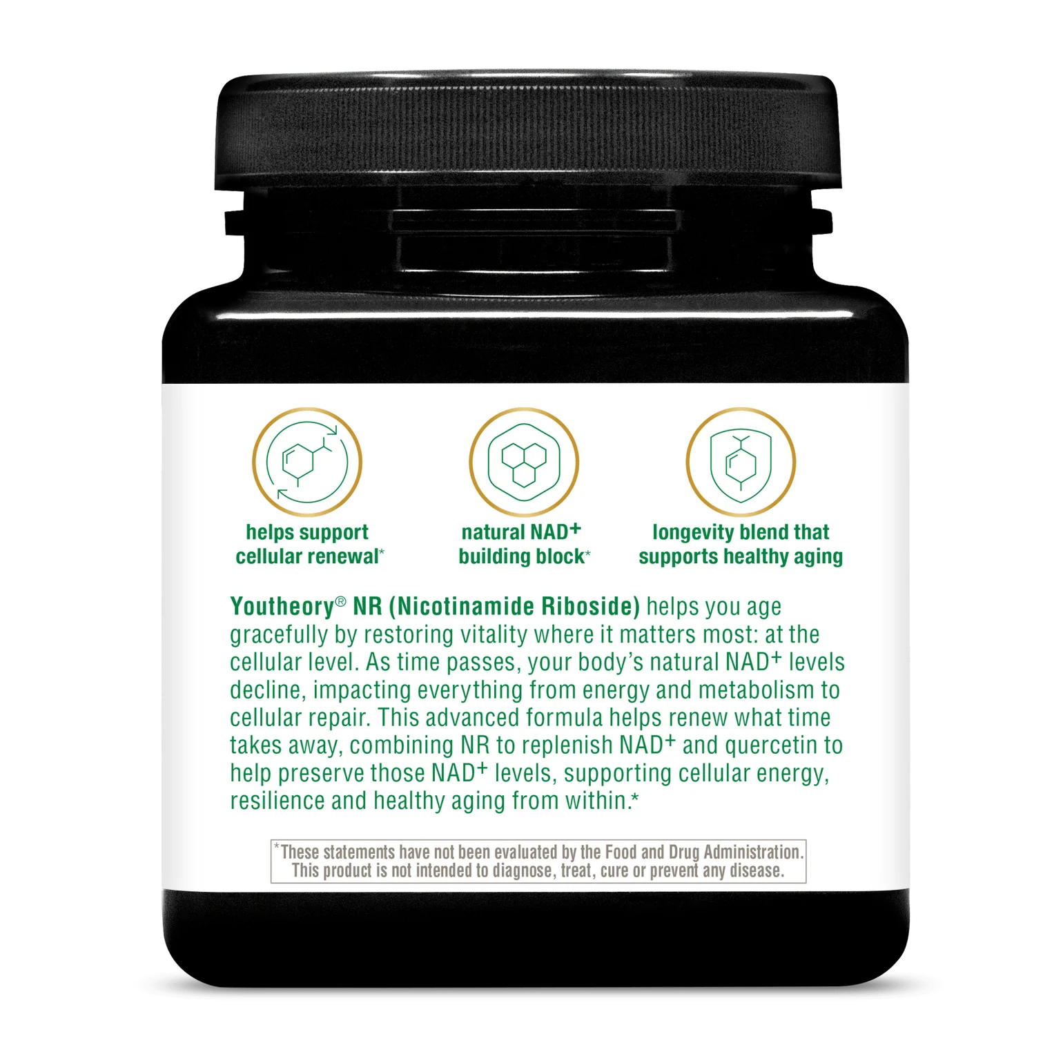 Youtheory® Nicotinamide Riboside NAD+ with Quercetin