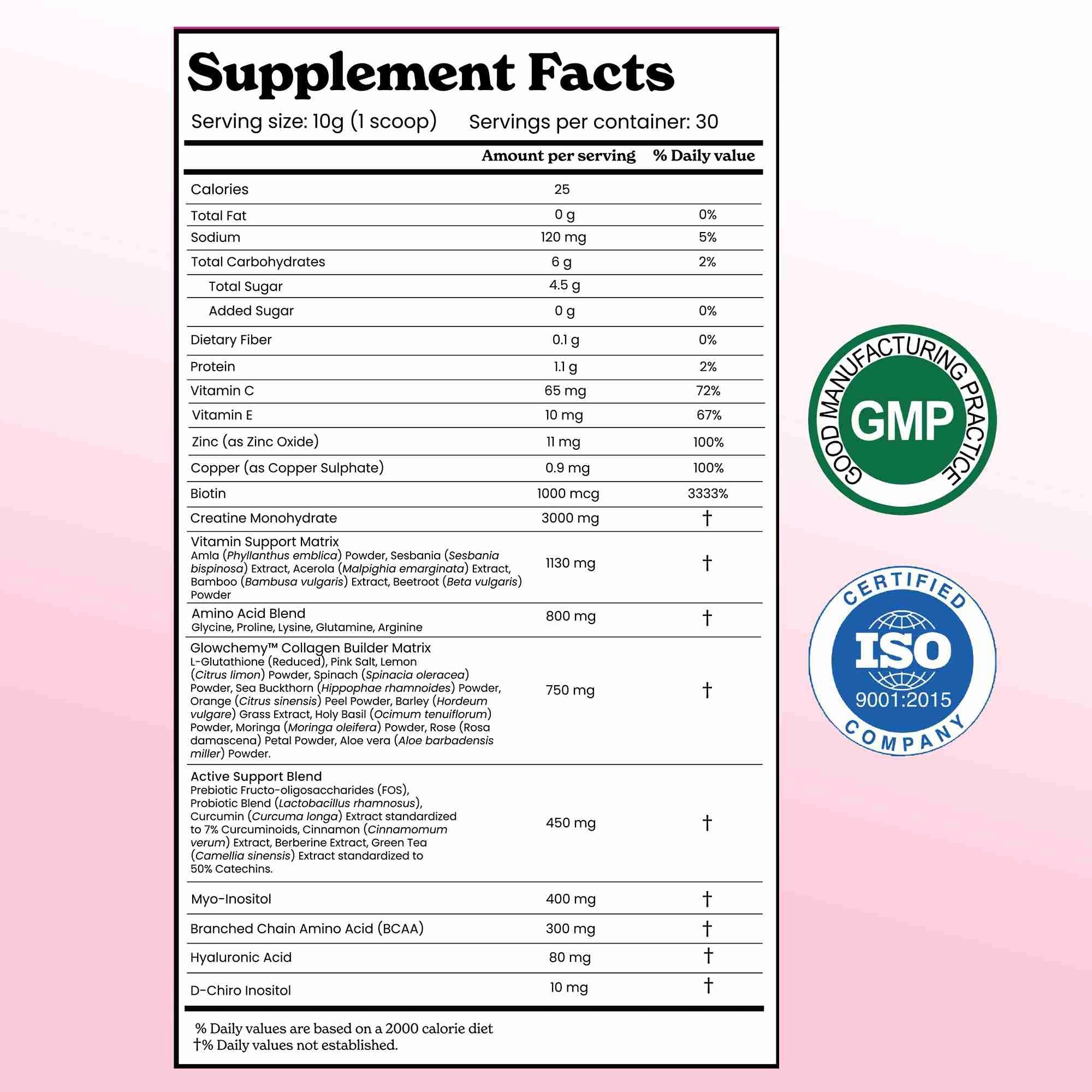 BetterAlt Creatine+ with Glowchemy™ - All in One Formula for Women (Mango Passion)