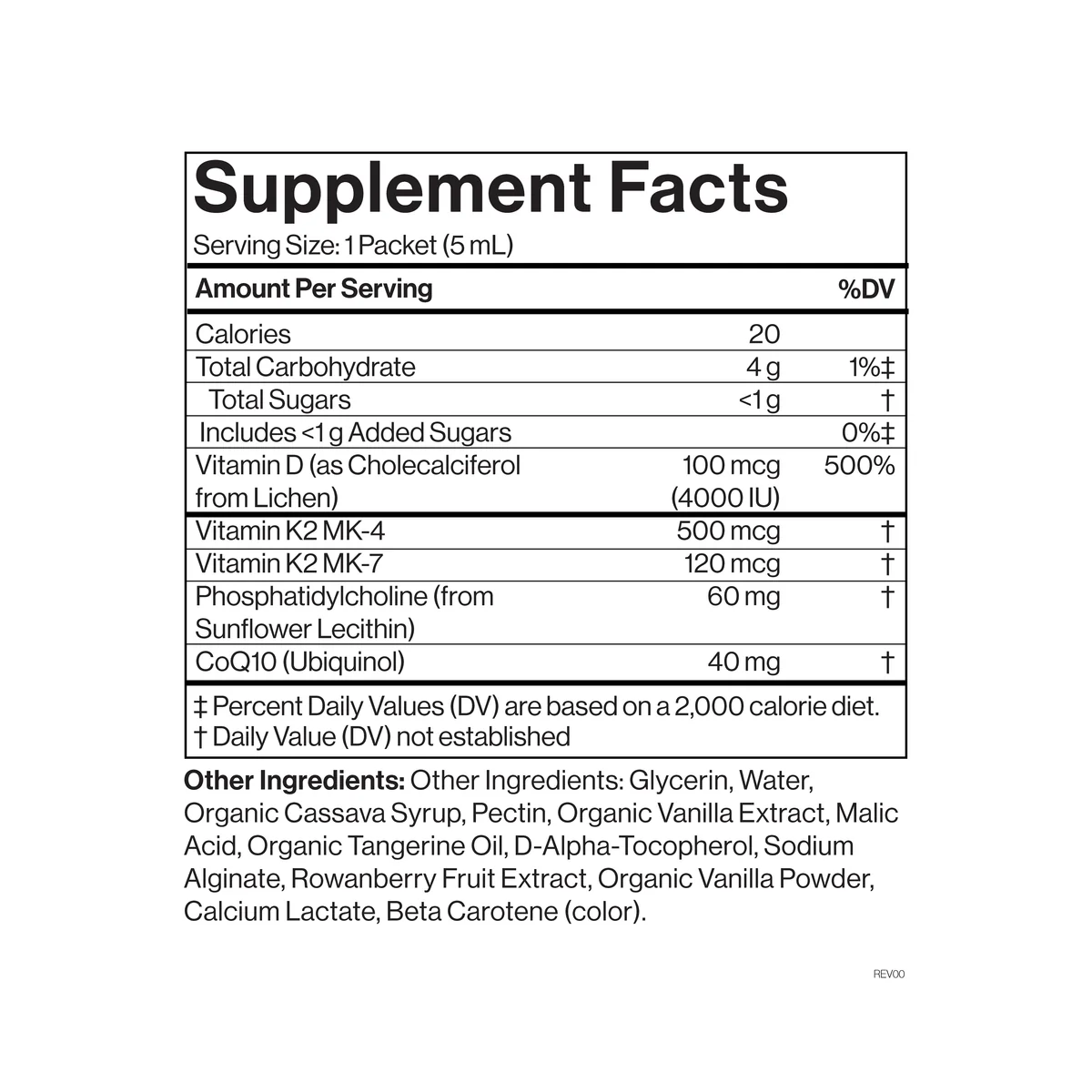 Cymbiotika® Liposomal Vitamin D3 + K2 + CoQ10 (New & Improved)