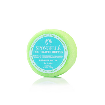 Spongellé® Eco Travel Buffer - Coconut Water (7+ Washes)