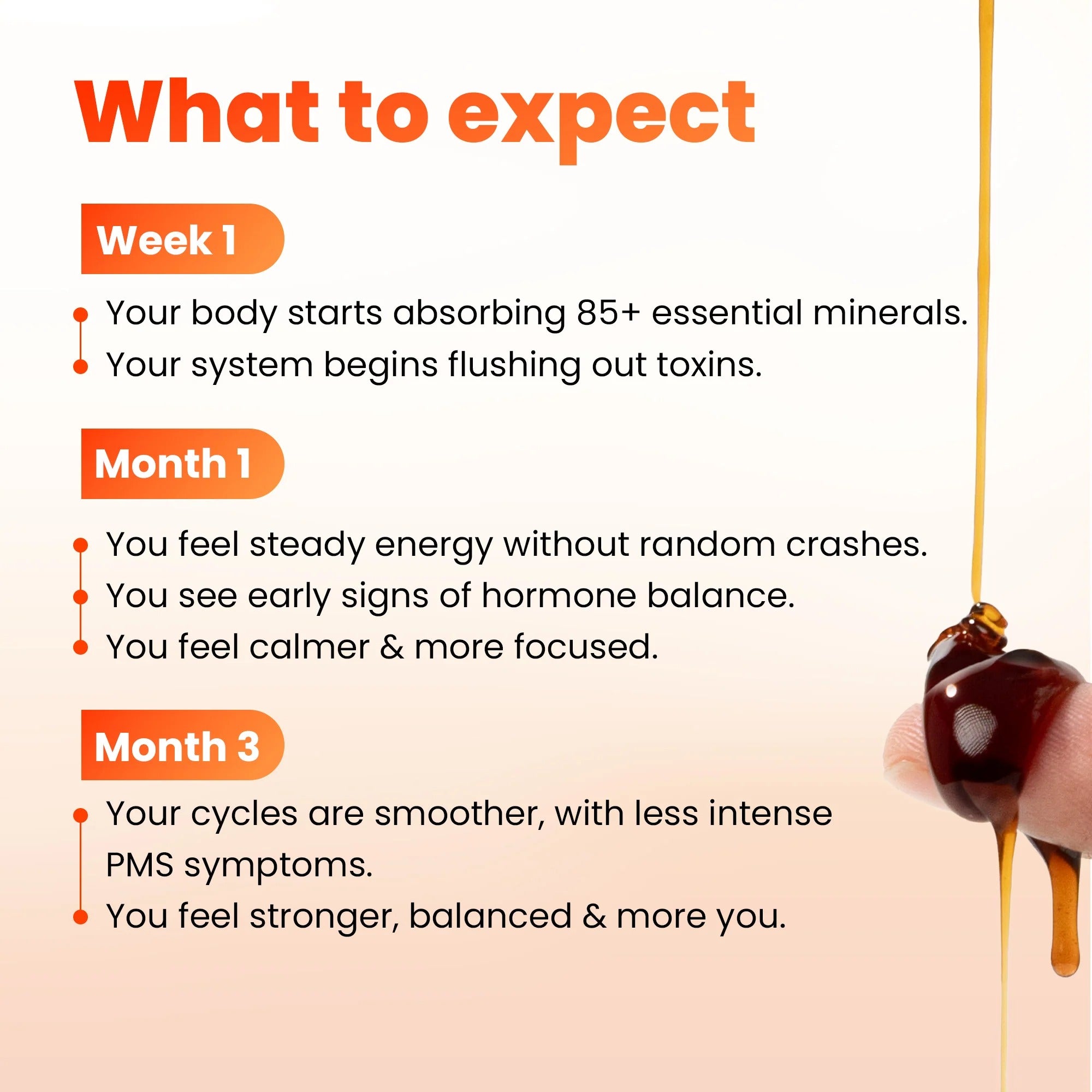 BetterAlt Women's SHE-Lajit Honey Sticks for Hormonal Balance & Energy (Mango Chilli)