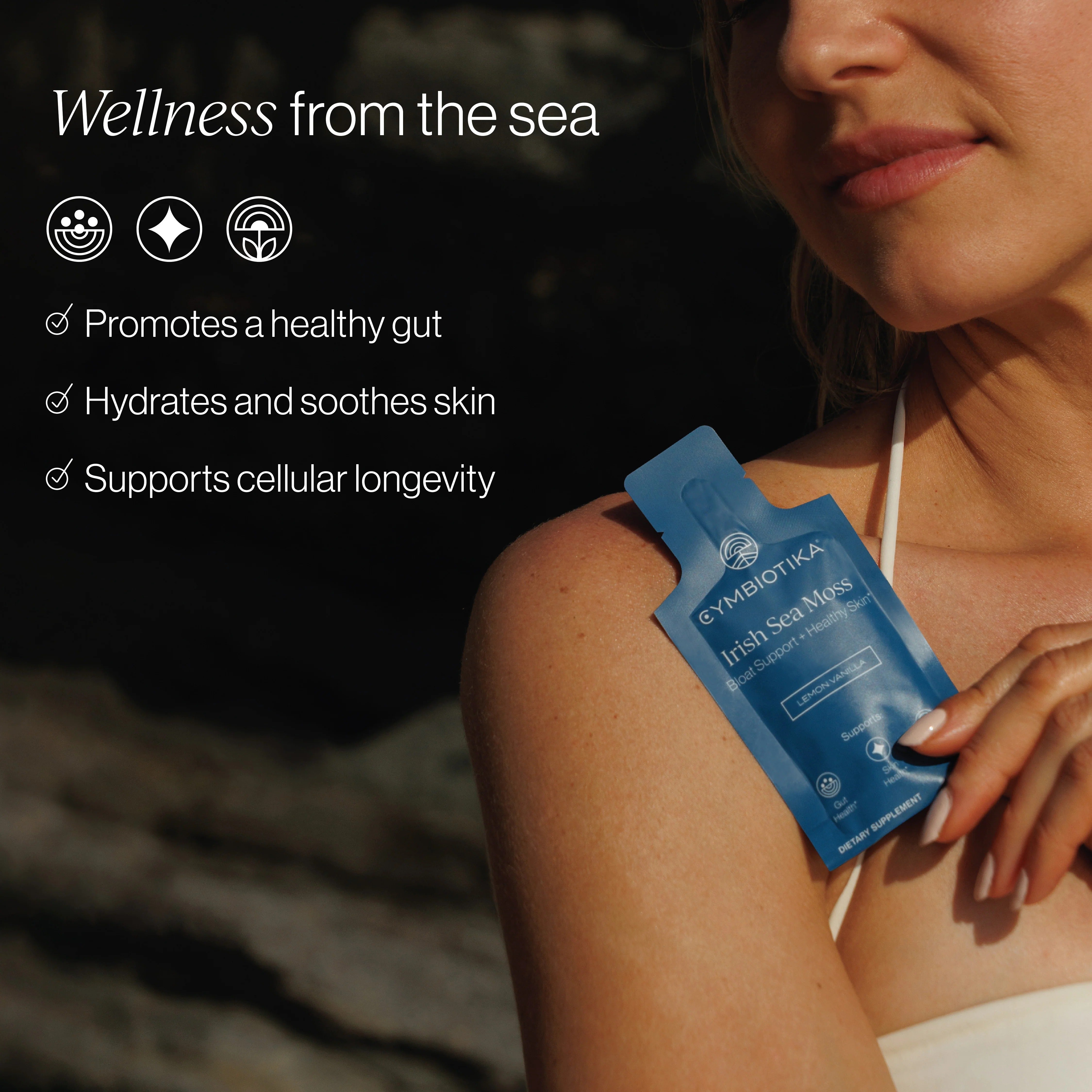 Cymbiotika® Irish Sea Moss for Brain Support + Healthy Skin