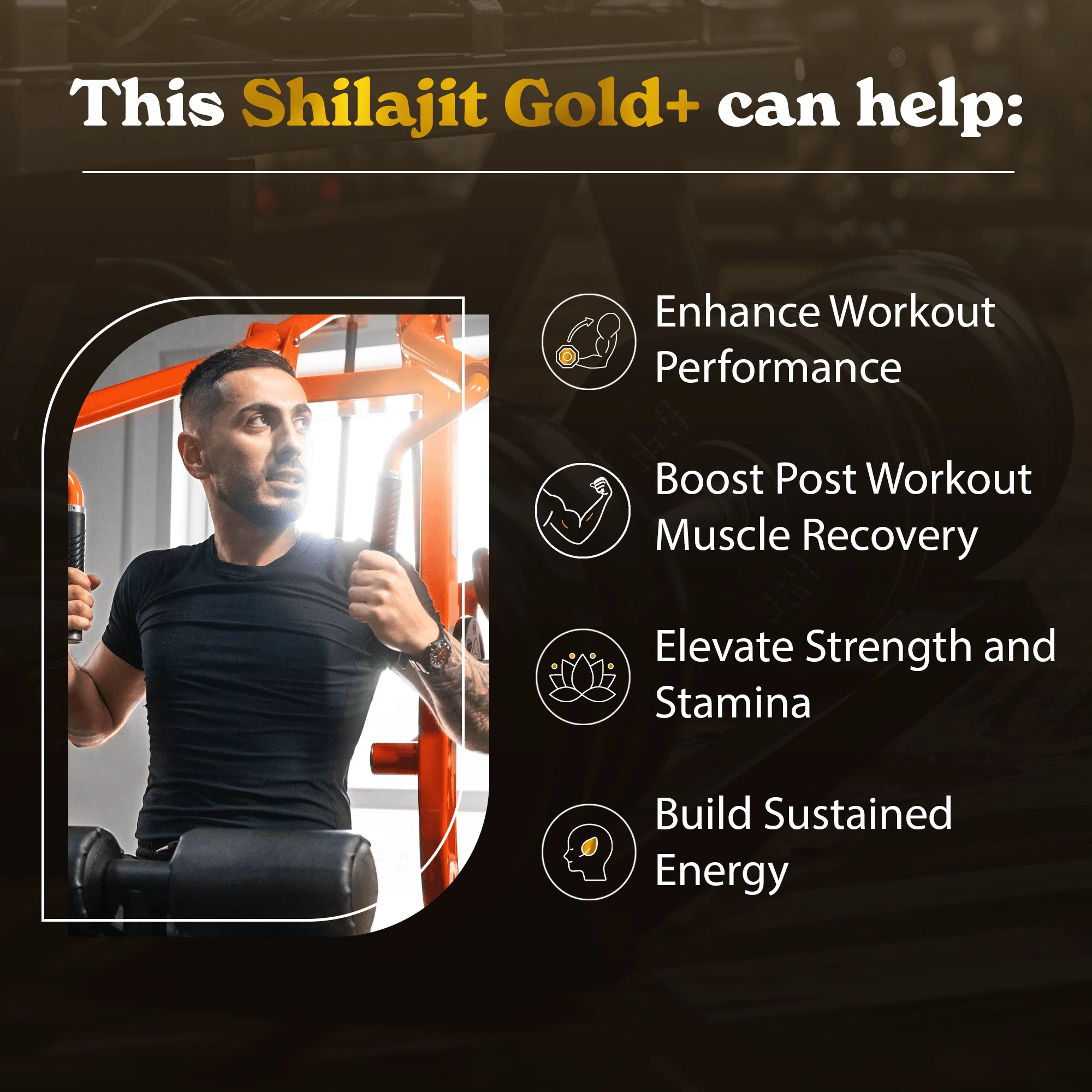 BetterAlt GOLD+ Himalayan Shilajit Resin + KSM-66 Ashwagandha + Safed Musli + Saffron (600mg Shilajit)