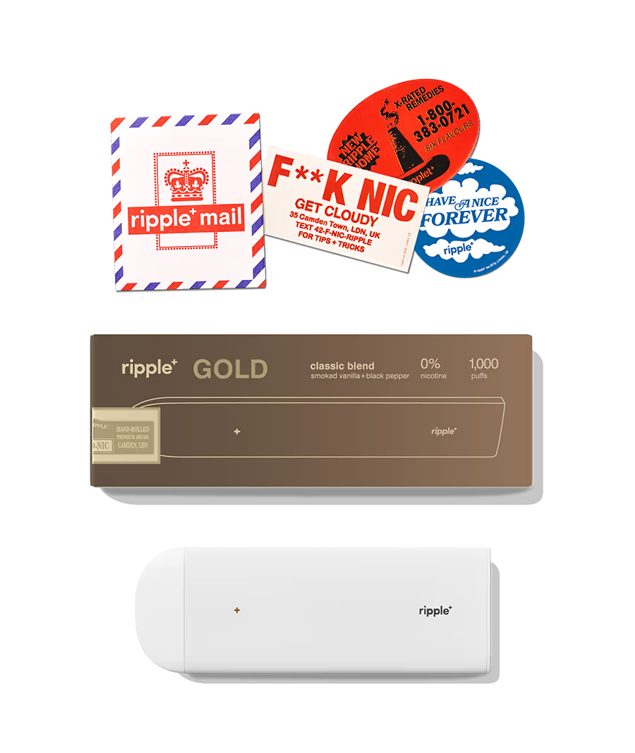 ripple⁺ GOLD Diffuser (Classic Blend Aroma)