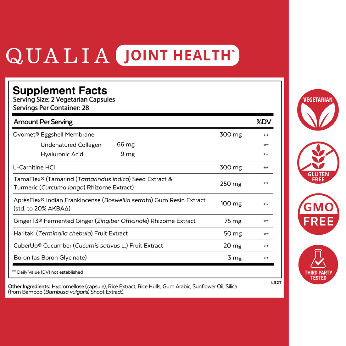 Qualia Joint Health - Supports Comfort, Function & Mobility
