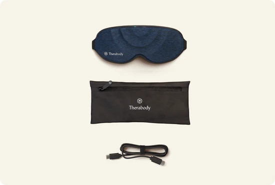 Therabody SleepMask Blackout Eye Mask w/Vibration Therapy