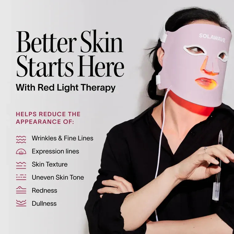 Solawave Wrinkle Retreat Pro LED Face Mask
