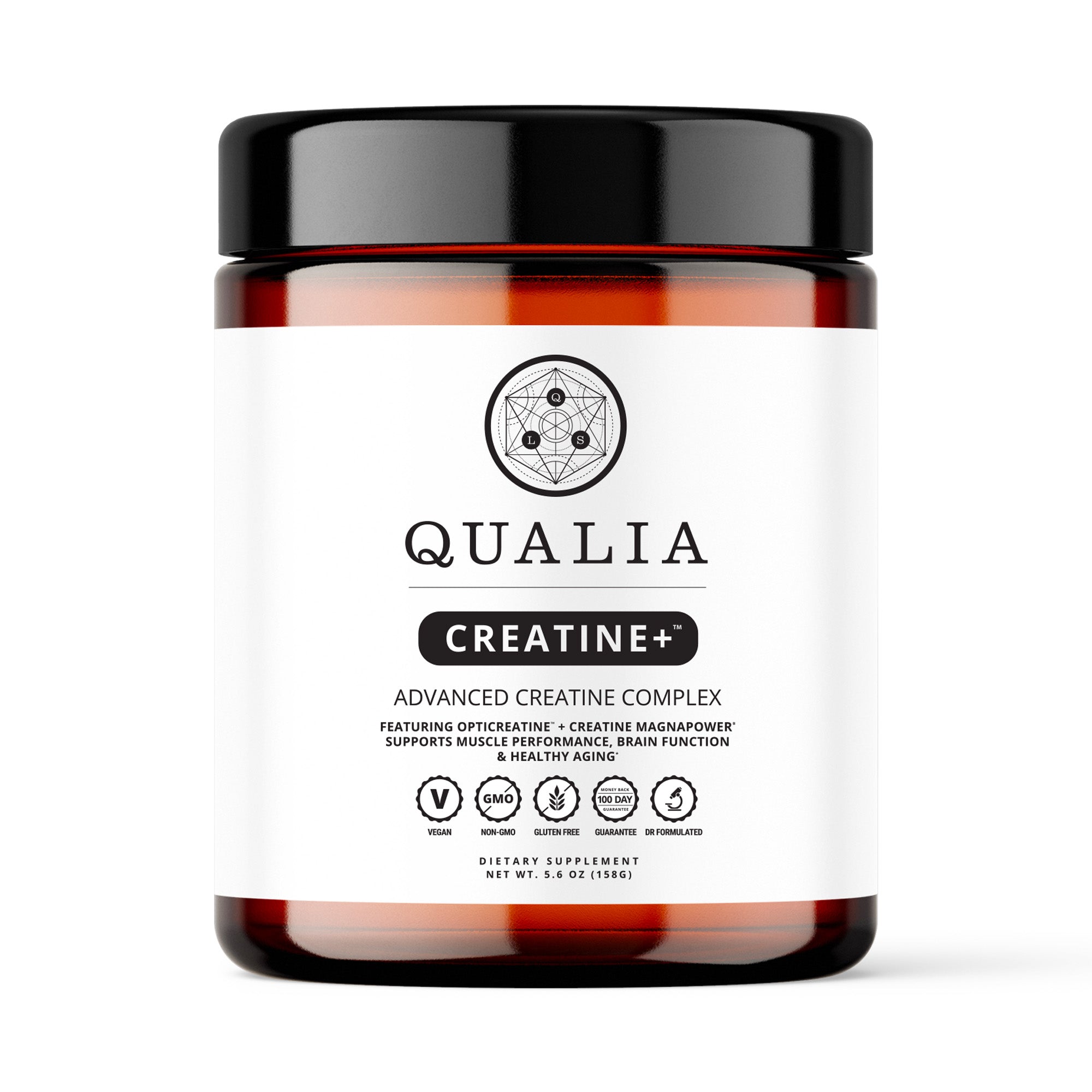 Qualia Creatine+ - Advanced Creatine Complex For Muscle and Brain Health