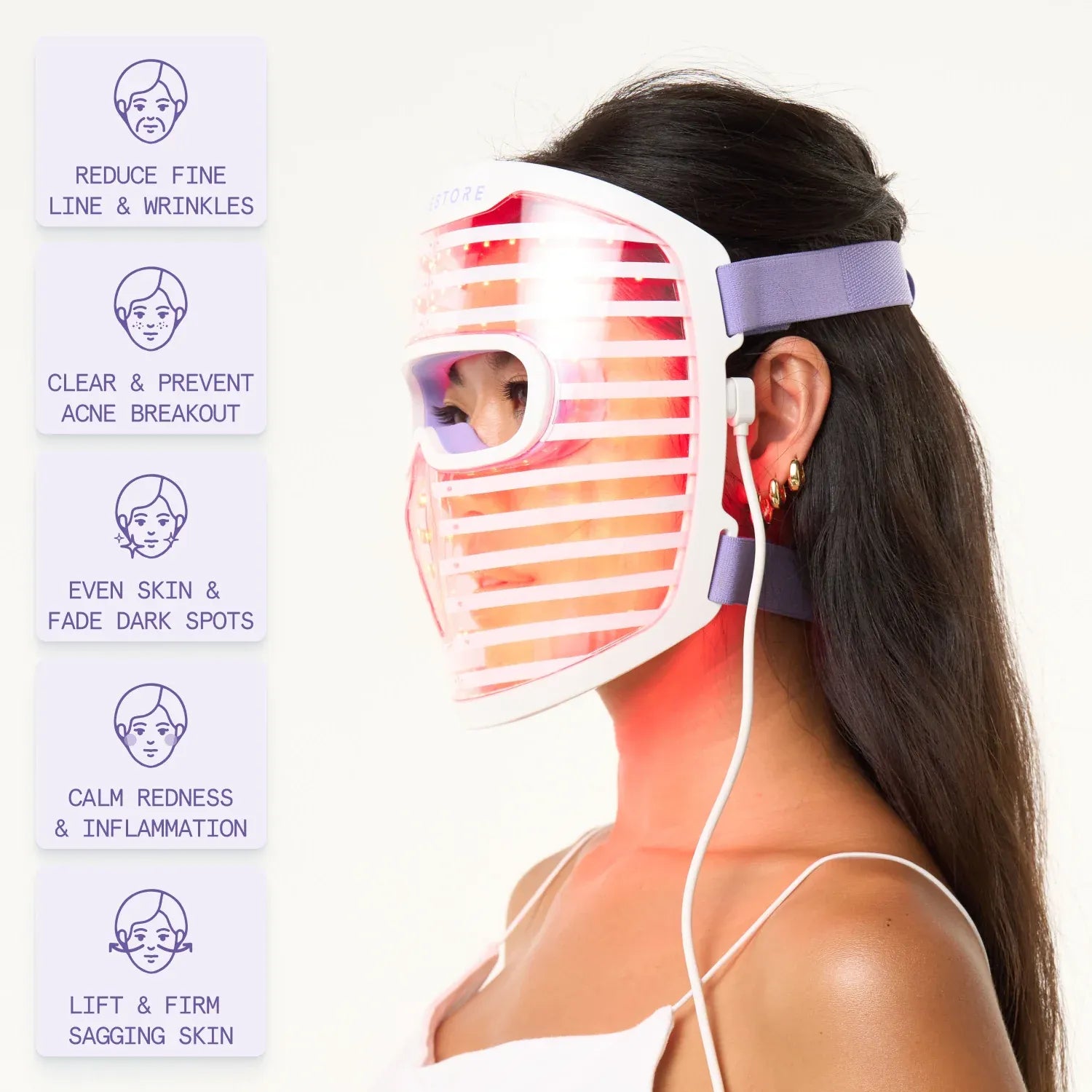 iRESTORE Illumina Face Mask - HSA/FSA Eligible
