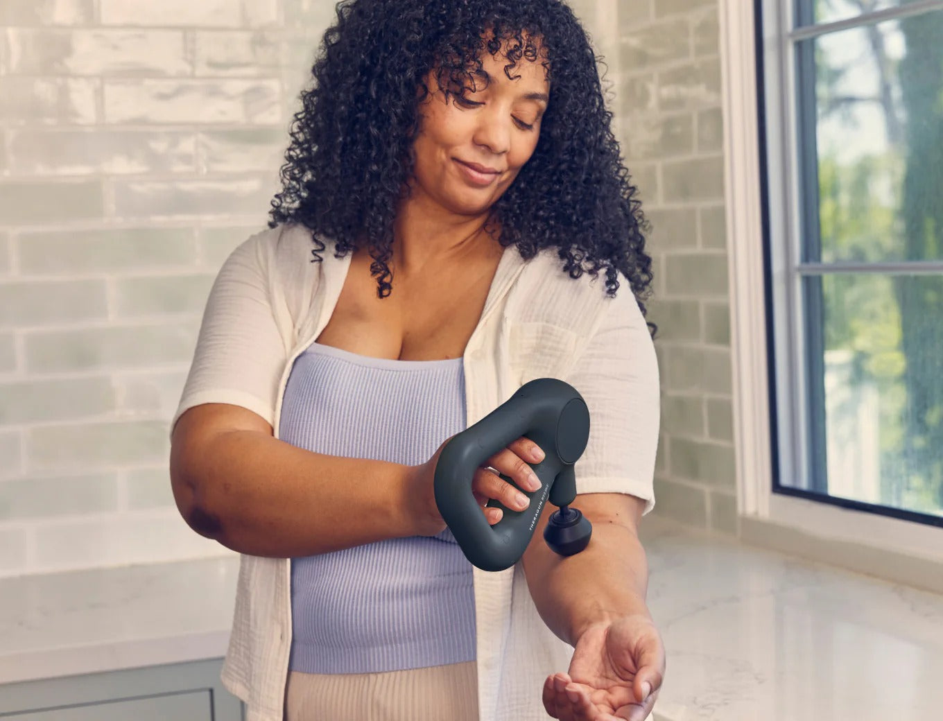 Theragun Relief (Navy) Percussion Massage Gun by Therabody