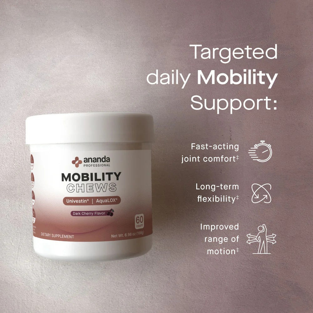 Ananda Professional Mobility Chews 60ct – Daily Joint & Mobility Support