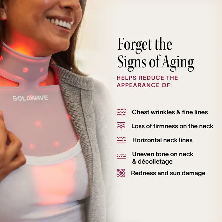 Solawave Neck & Chest Pro Light Therapy Mask