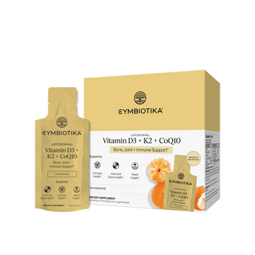 Cymbiotika® Liposomal Vitamin D3 + K2 + CoQ10 (New & Improved)