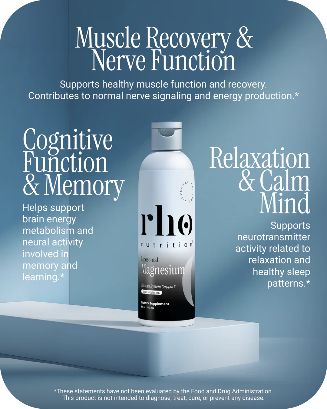 Rho Nutrition Liposomal Magnesium (30 Servings)