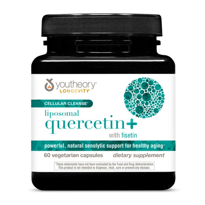 Youtheory® Liposomal Quercetin+ Senolytic Cellular Cleanse