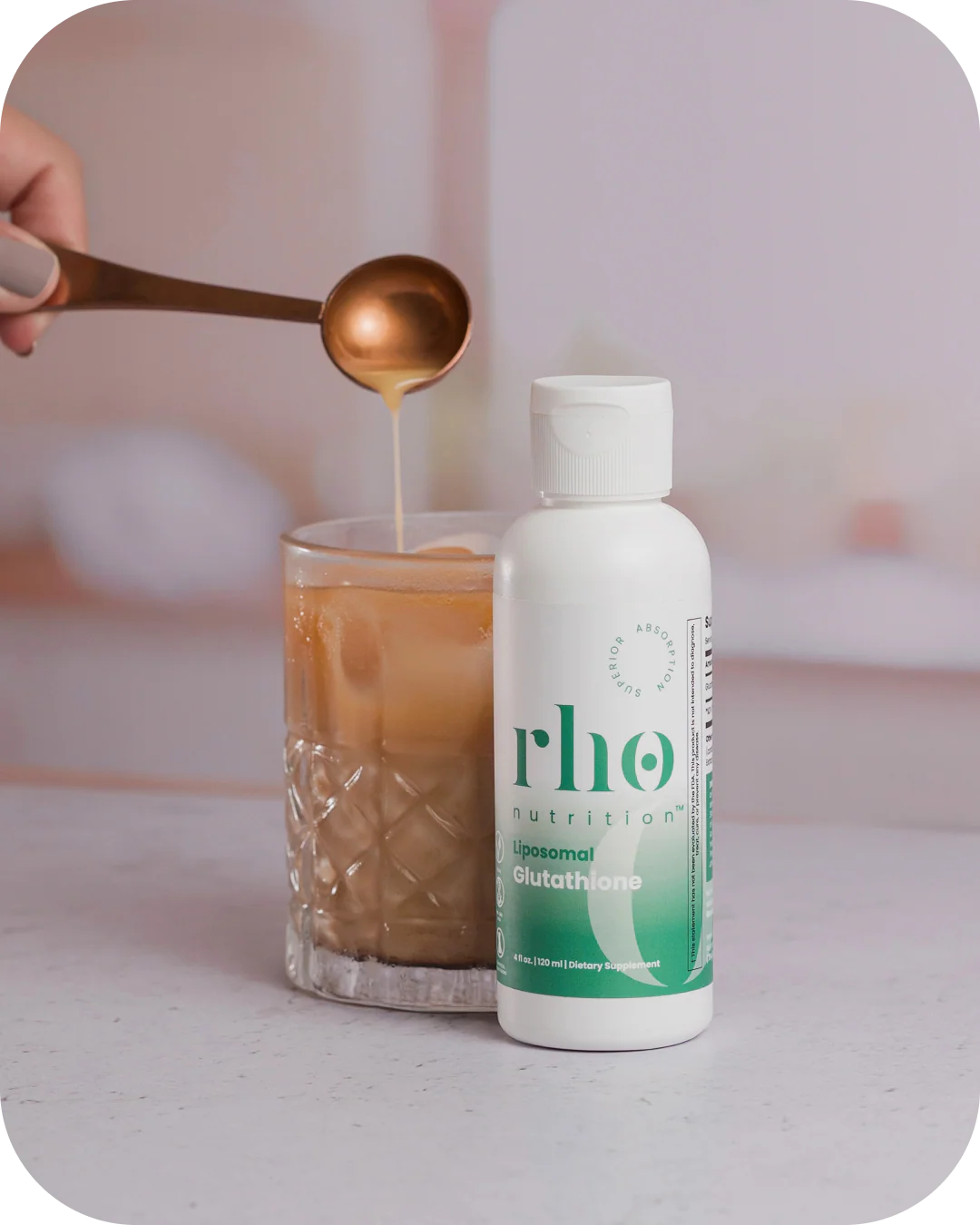 Rho Nutrition Liposomal Glutathione (30 Servings)