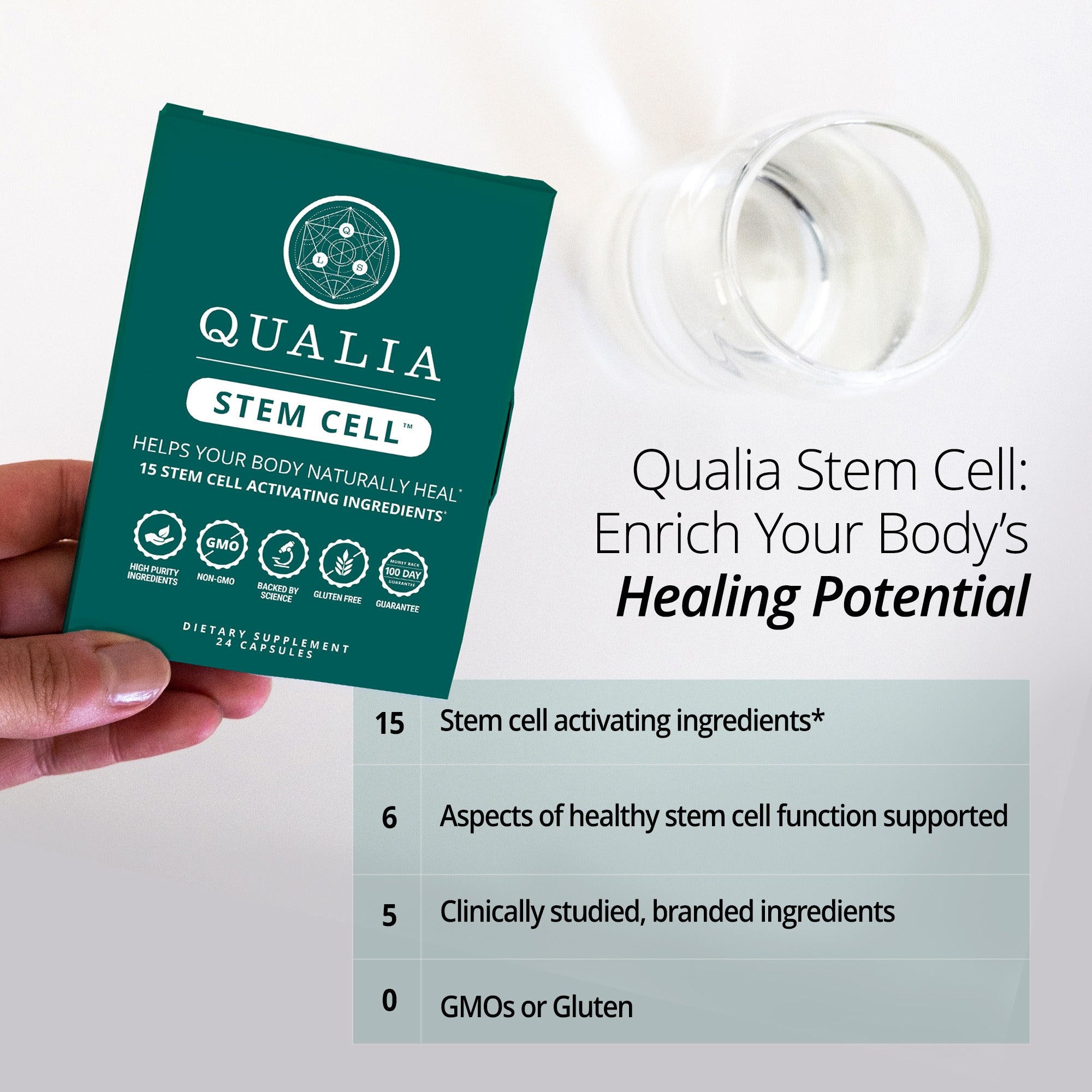 Qualia Stem Cell™ - Stem Cell Support for Renewal & Repair