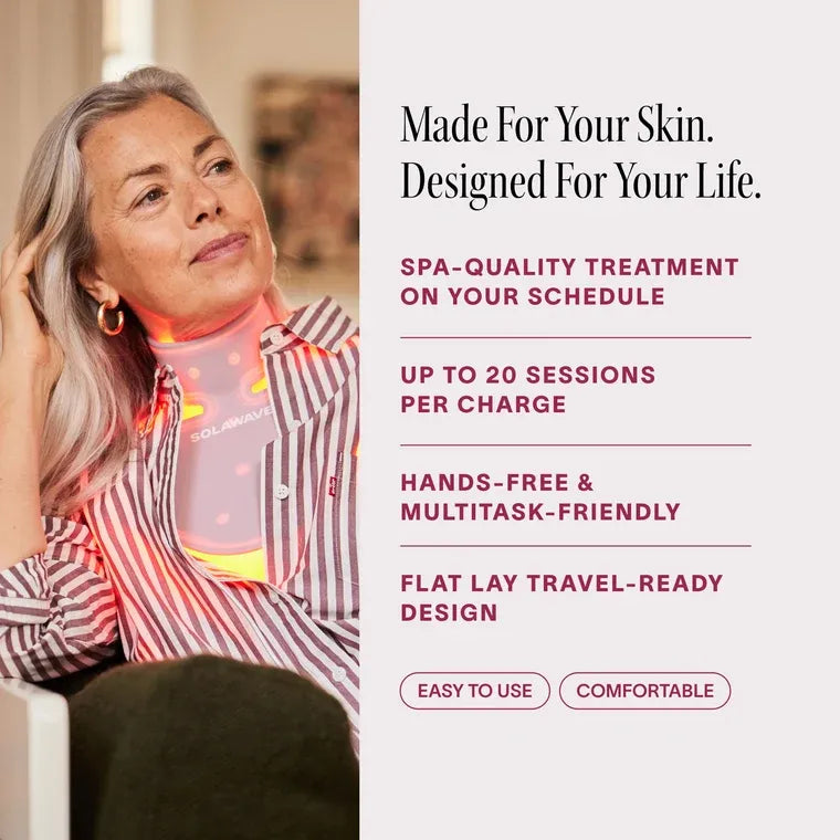 Solawave Neck & Chest Pro Light Therapy Mask