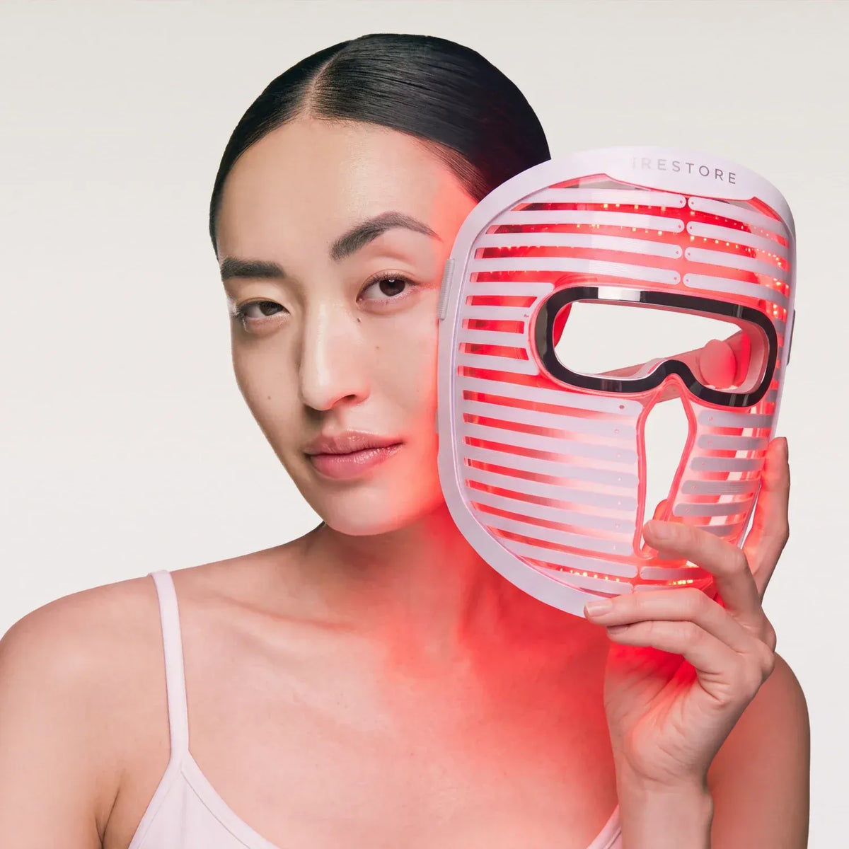 iRESTORE Laser Face Mask Pro LED Red Light Therapy