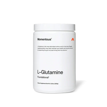 Momentous L-Glutamine Powder 5g, Gut & Recovery Support | 60 Servings