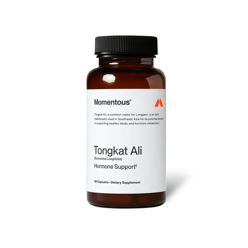 Momentous Tongkat Ali 400 mg Capsules, Hormone Support | 60 Count