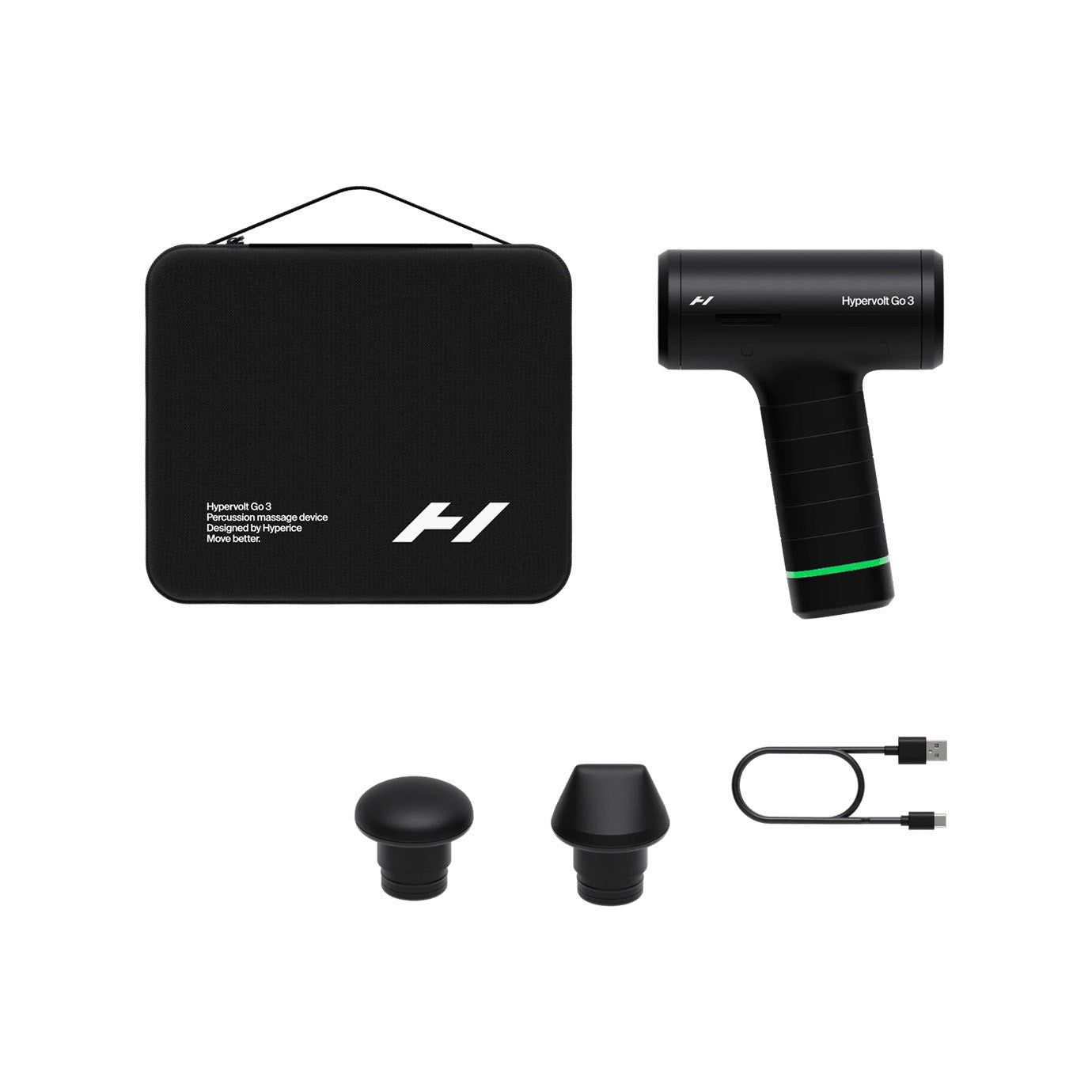 Hyperice Hypervolt Go 3 Percussion Massage Gun