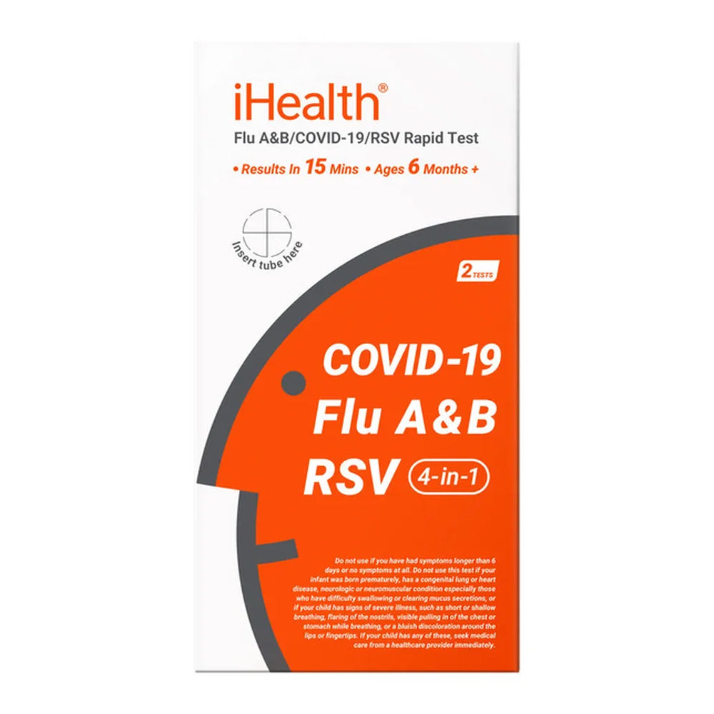 iHealth RSV/COVID-19/Flu A&B 4-in-1 Rapid Test