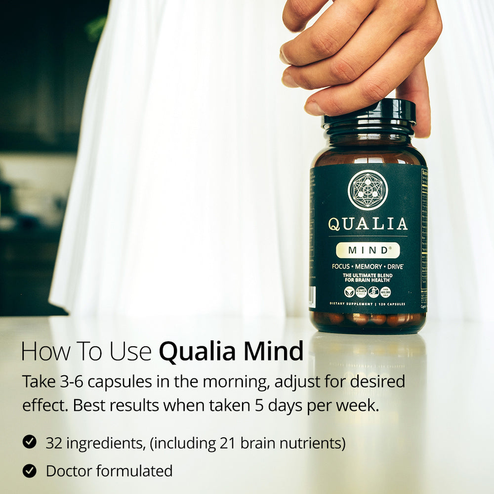Qualia Mind® 2.0 - The Ultimate Blend for Brain Health