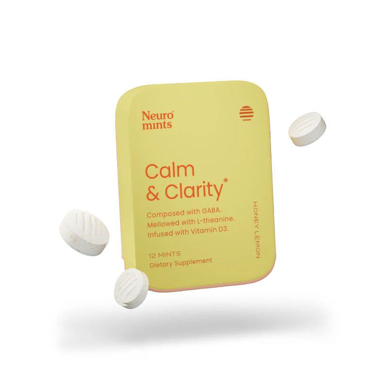 Neuro Calm & Clarity Mints (Honey Lemon) - HSA/FSA Eligible ...